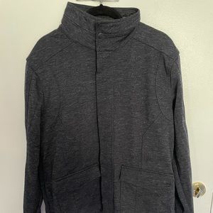 Kane and Unke Men’s XL Black Jacket with Removable Hood